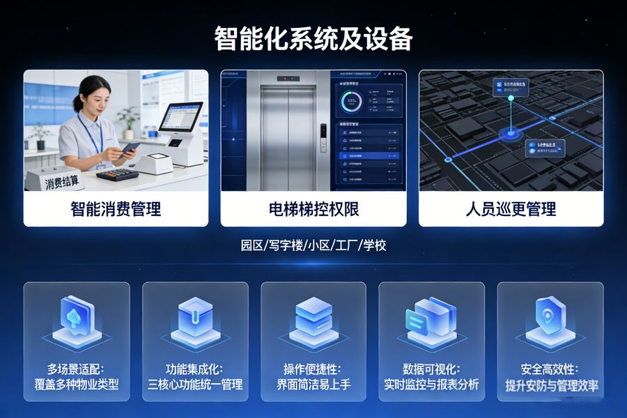 消费 | 梯控 | 巡更