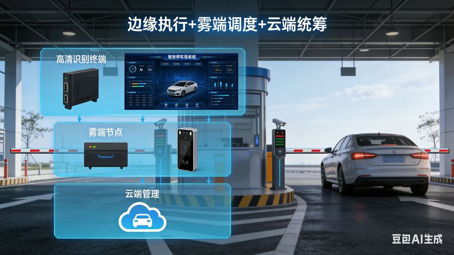 云边协同+深度学习，AI车牌识别实现全场景精准管控