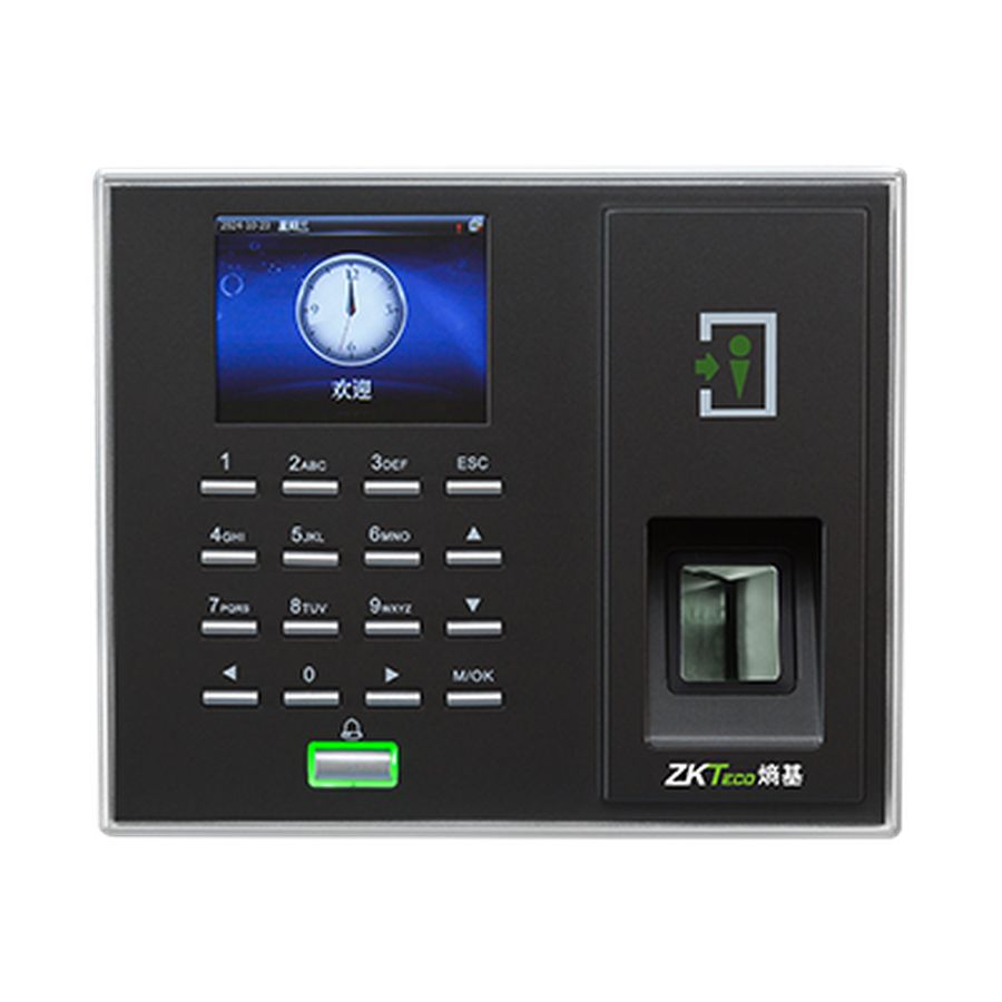 门禁考勤终端-国密认证指纹刷卡一体机