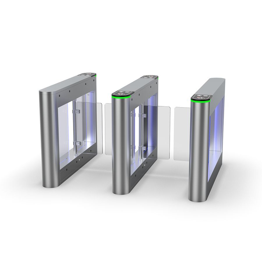 翼闸摆闸 - 全场景 - 304 不锈钢 - 多重防夹