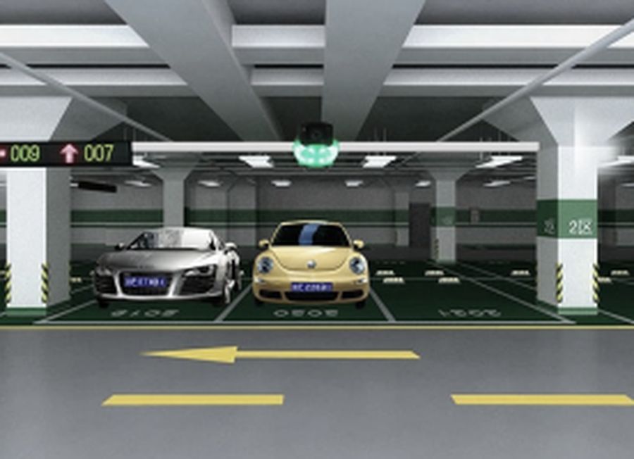 停车引导系统 - 停车场 - 视频识别 - 智能导航找车