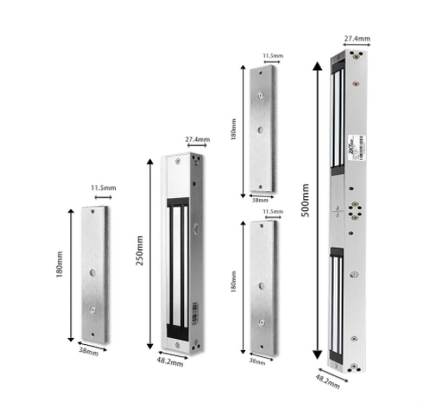 门禁电锁专用磁力锁套装（单门/双门多规格）