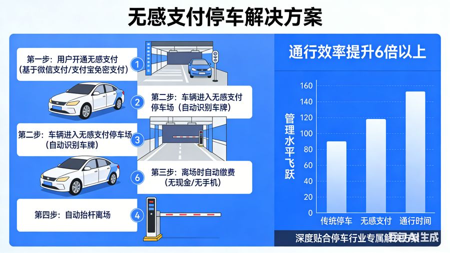 停车无感支付系统 - 停车场
