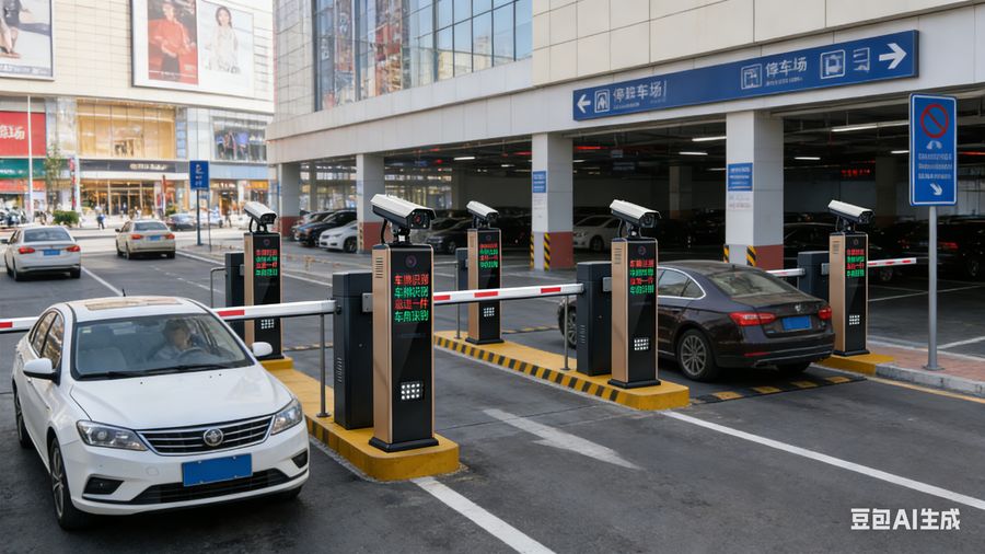 智能车牌识别道闸系统