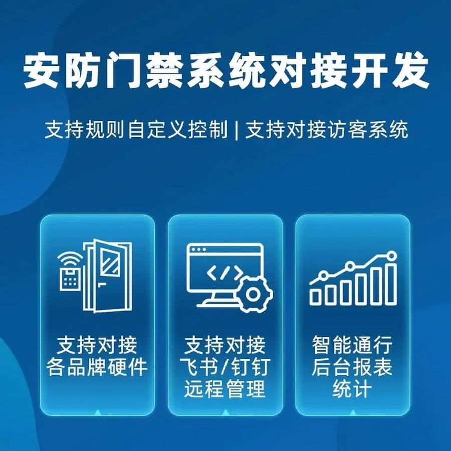 安防门禁系统对接开发服务