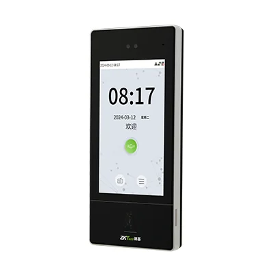 人脸识别指纹刷卡考勤机指纹打卡机面部门禁系统门禁一体机